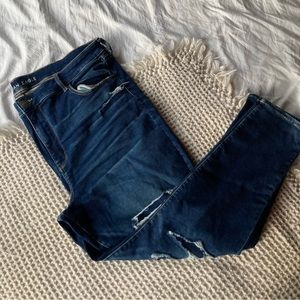 American Eagle Ne(X)t Level Stretch Distressed Jeans Size 22